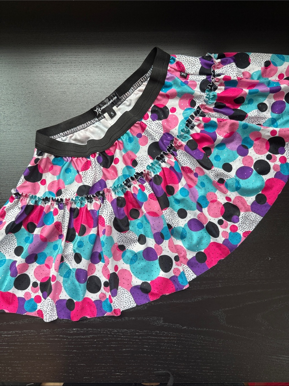 Colorful Polka Dot, Sparkle Athletic, Sparkle Squad Exclusive Skirt